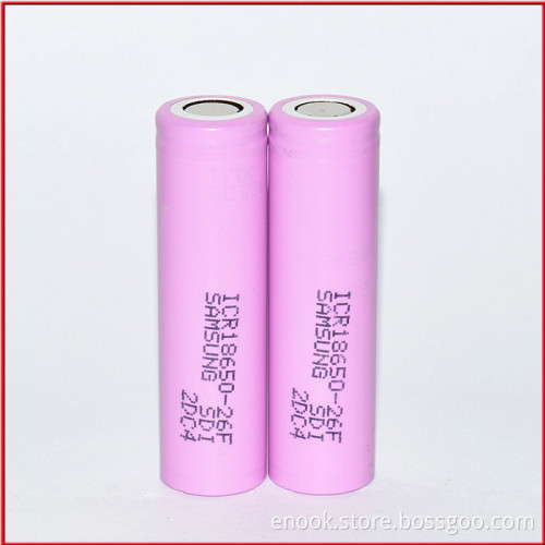 Samsung icr 26f 2600mah Li-ion Battery